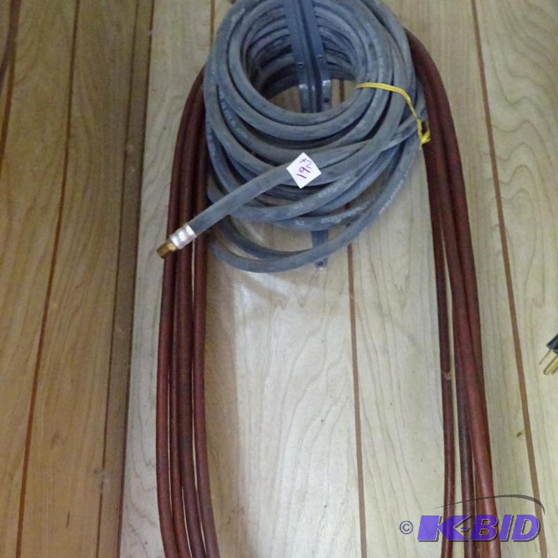 lot 19 image: 2 air hoses...