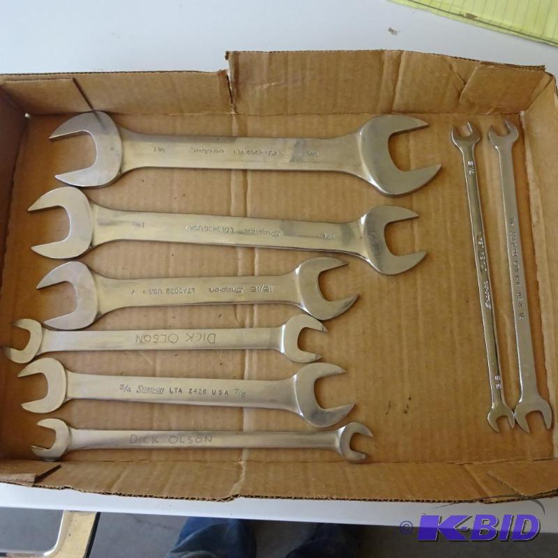 lot 192 image: Snap On Wrenches...