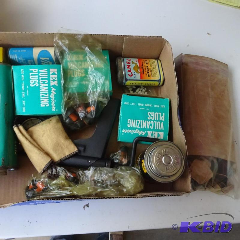 lot 196 image: Misc. Tire Repair Items...