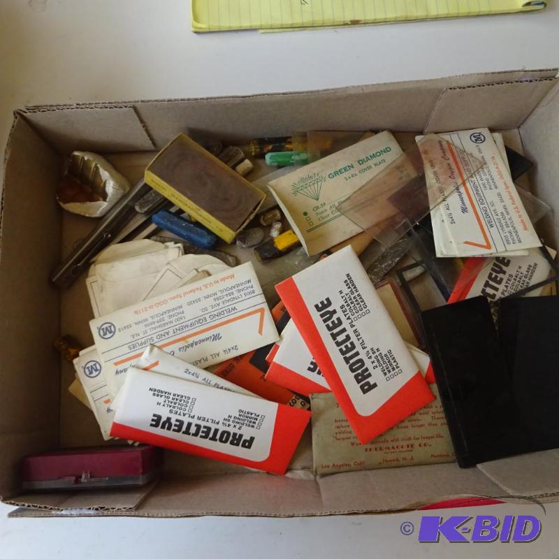 lot 198 image: Misc. protector Plates for Welding Masks...