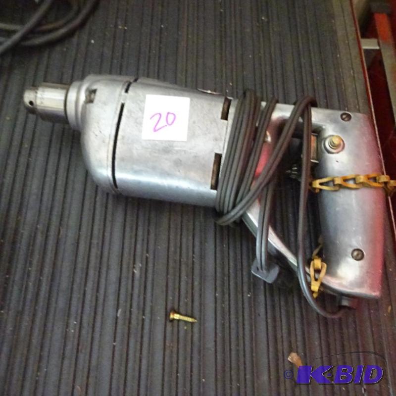 lot 20 image: Craftsman 14 drive electric drill...
