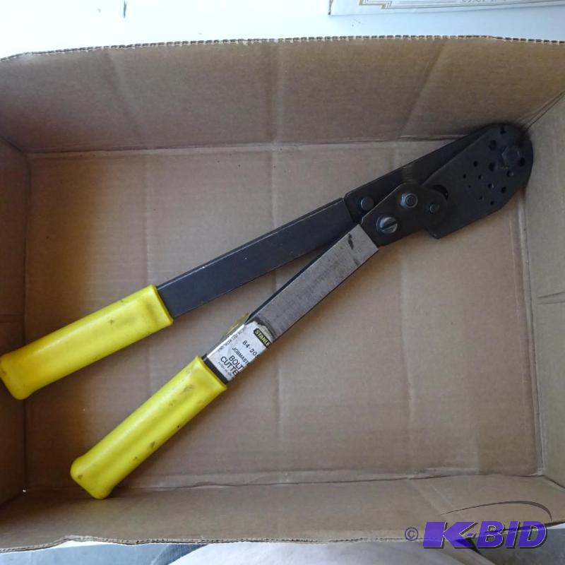 lot 233 image: Stanley bolt cutter...