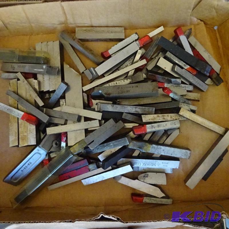 lot 250 image: machine tool bits...