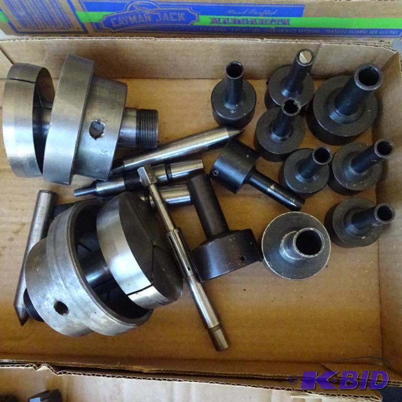 lot 252 image: machine tool parts...