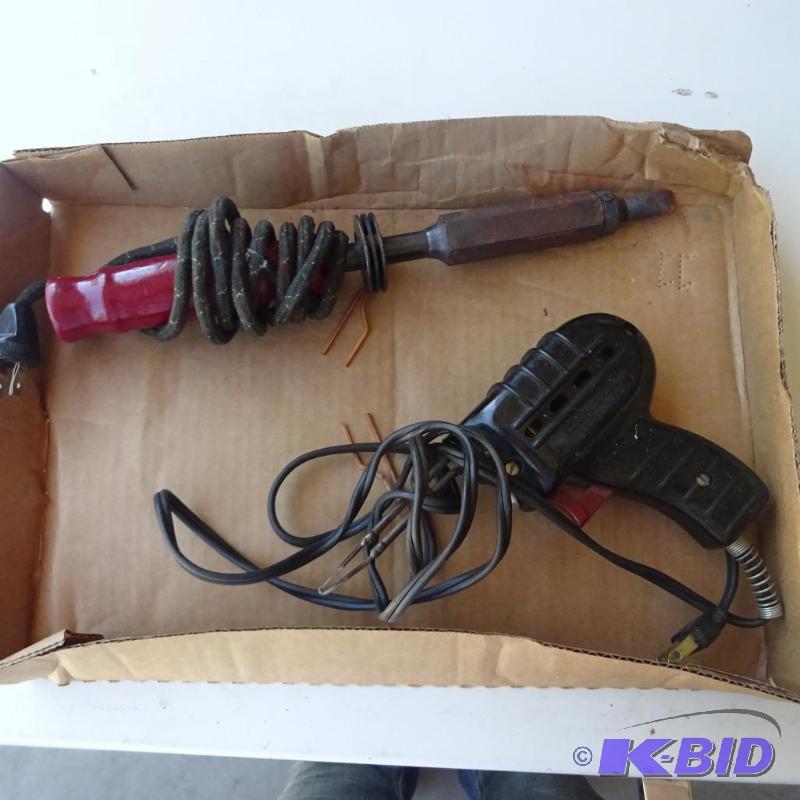 lot 260 image: 2 soldering guns...
