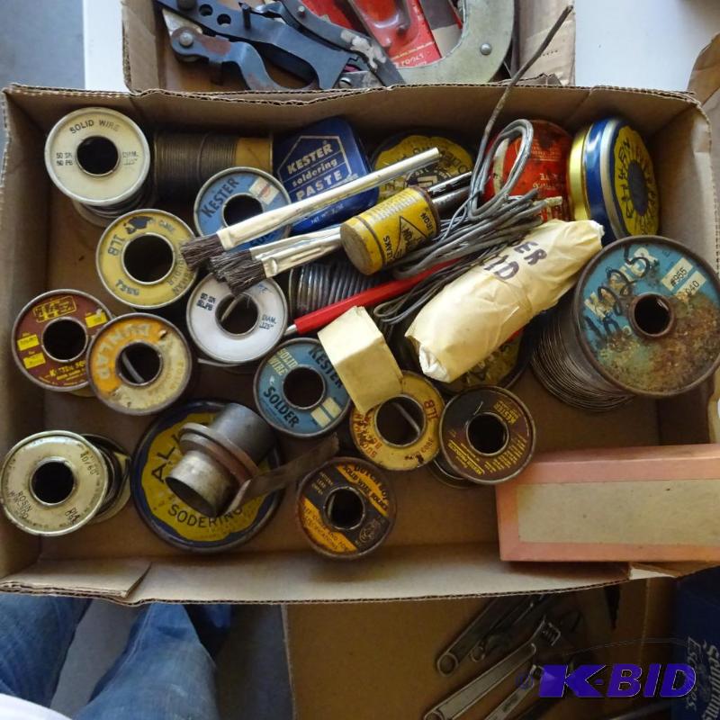 lot 261 image: Misc. Solder...