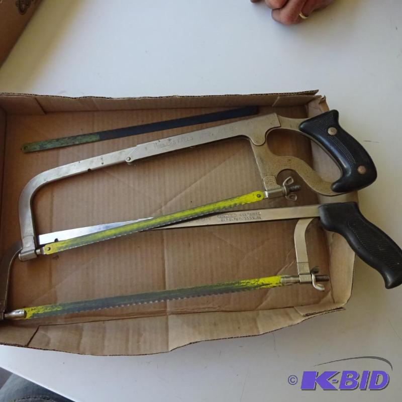 lot 270 image: 2-Hack Saws...