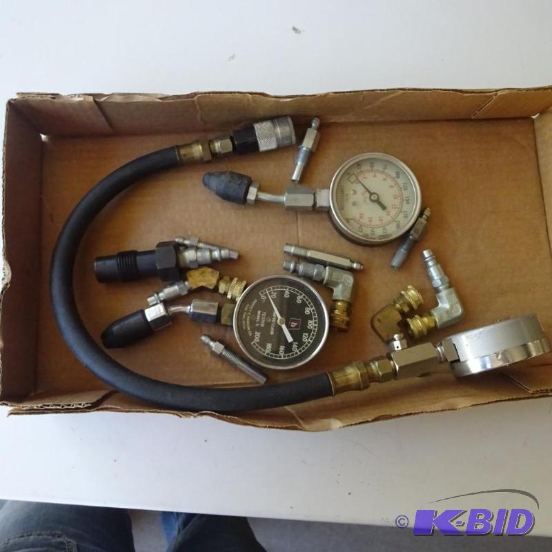 lot 271 image: Compression Testing Equipment & Adapters...