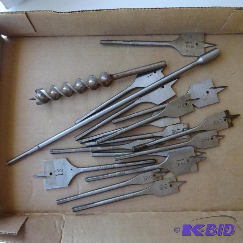 lot 287 image: Wood Drill Bits...