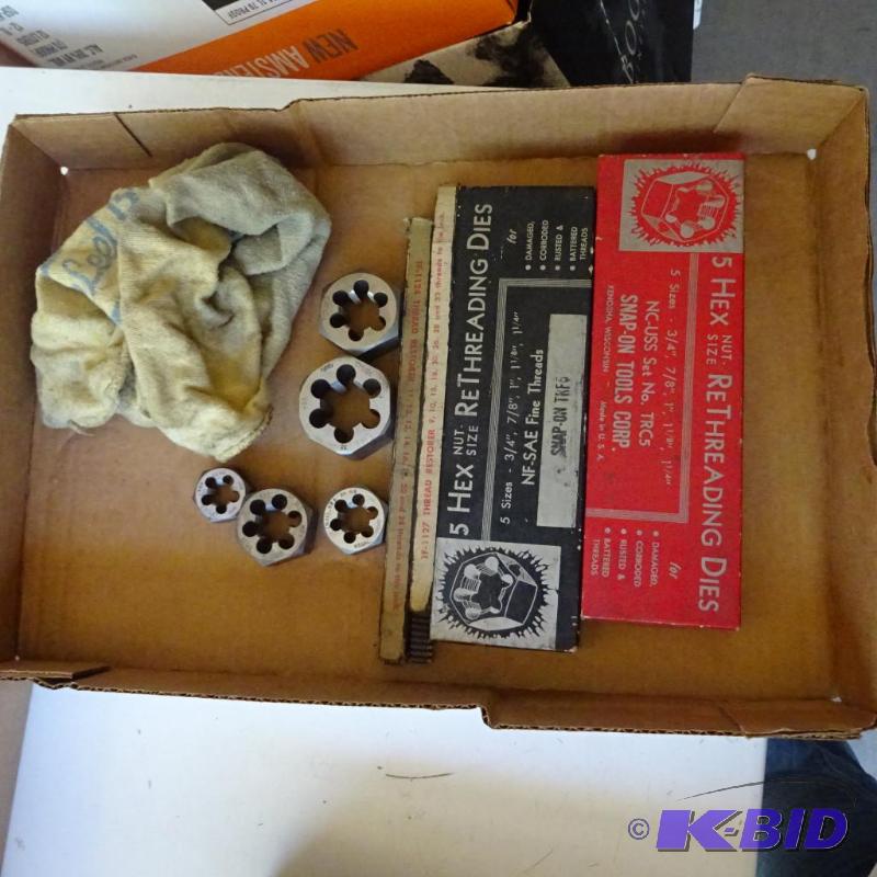 lot 326 image: Misc. Rethreading Dies...