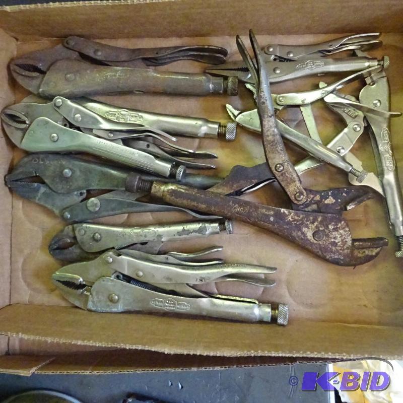 lot 342 image: 10-Vice Grips...