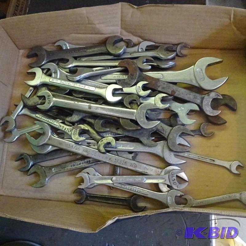lot 347 image: Misc. Open End Wrenches...