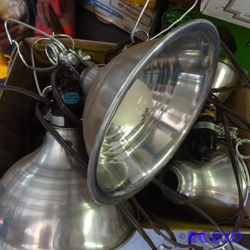 lot 355 image: 6-Misc. Clamp on Lights...