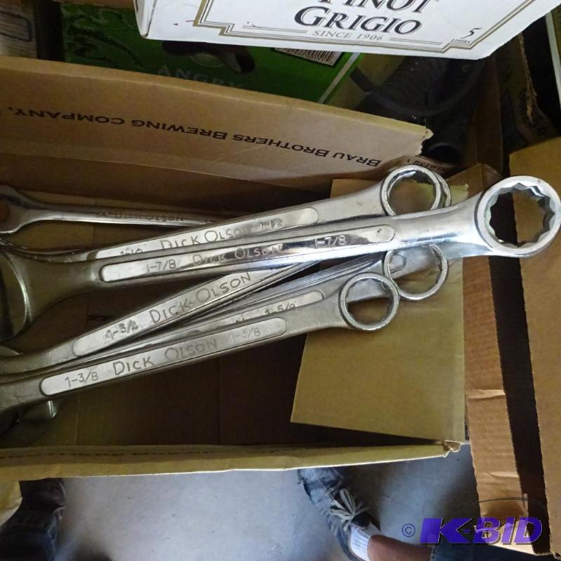 lot 356 image: 1 116"-2" Combination Wrenches...