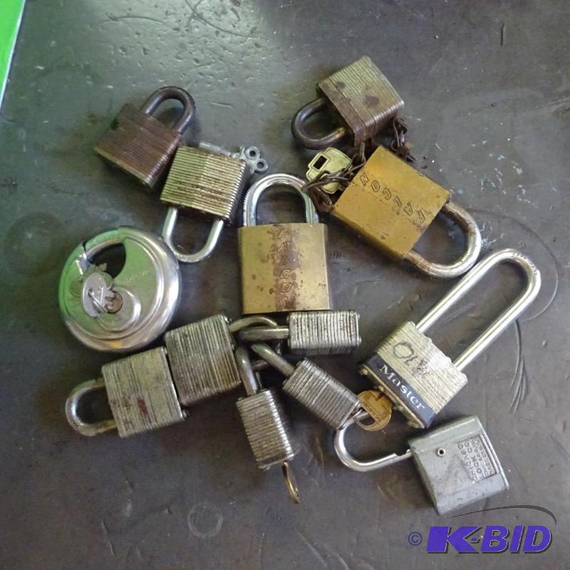 lot 359 image: Misc. Locks with Keys...