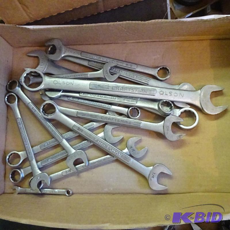 lot 362 image: Misc. Craftsman Wrenches...
