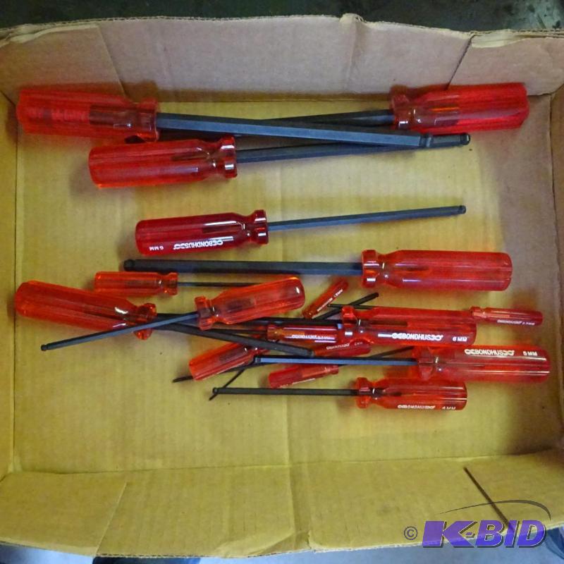 lot 370 image: Ball Socket Allen Hand Drivers...