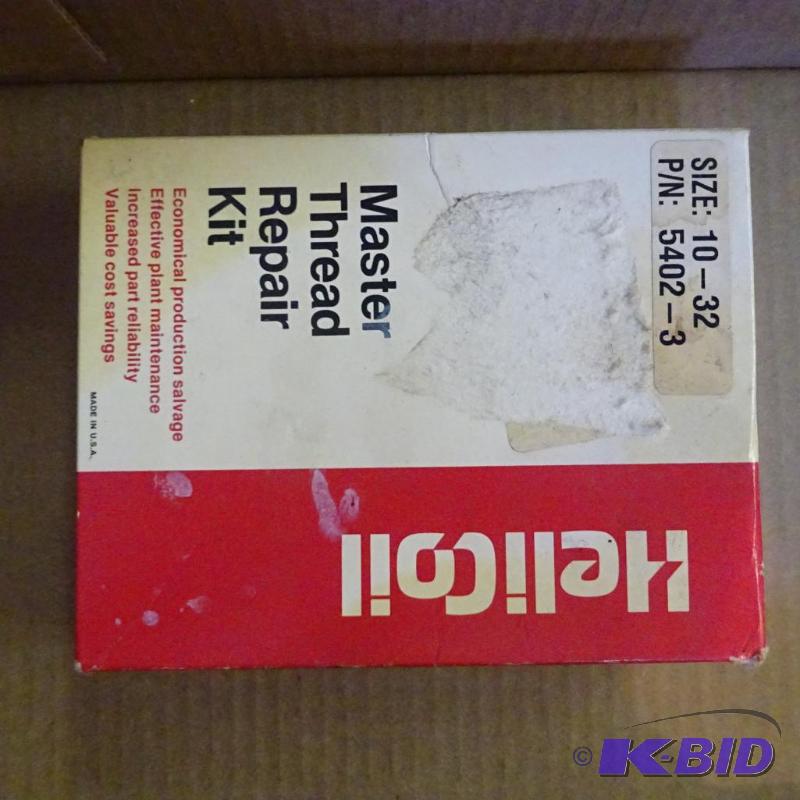 lot 382 image: Heli Coil Kit Size 10-32...