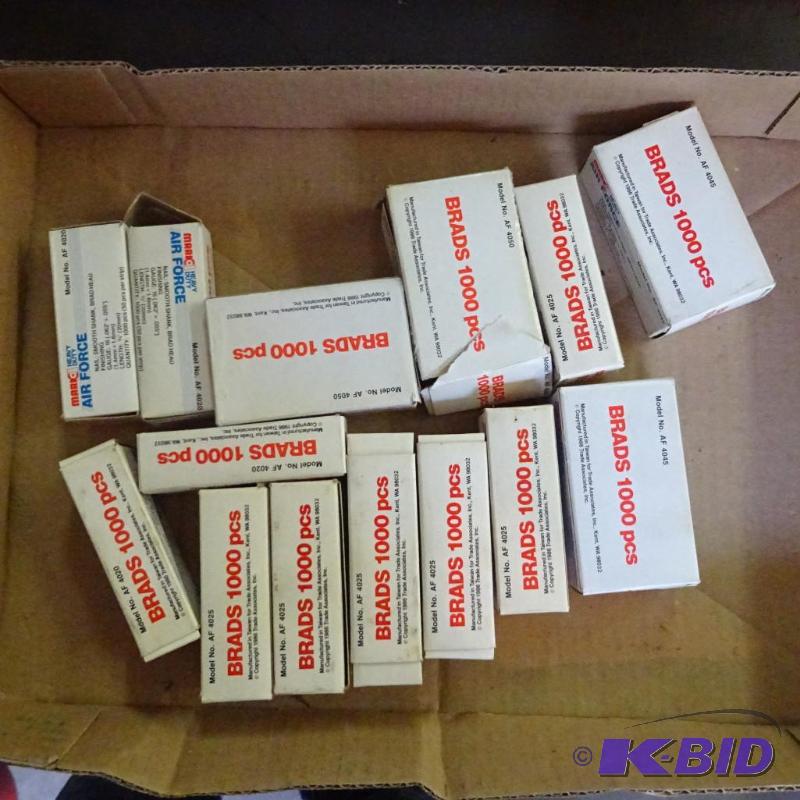 lot 390 image: Misc. Brad Nails...