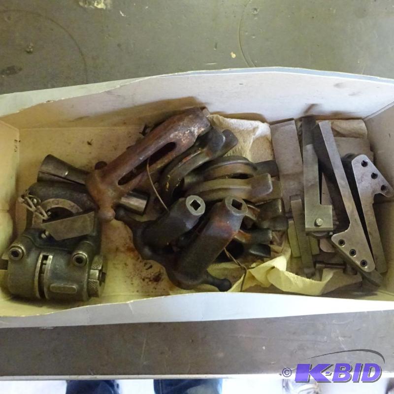 lot 396 image: Mini Machine Vice and Matching Tool Holders...