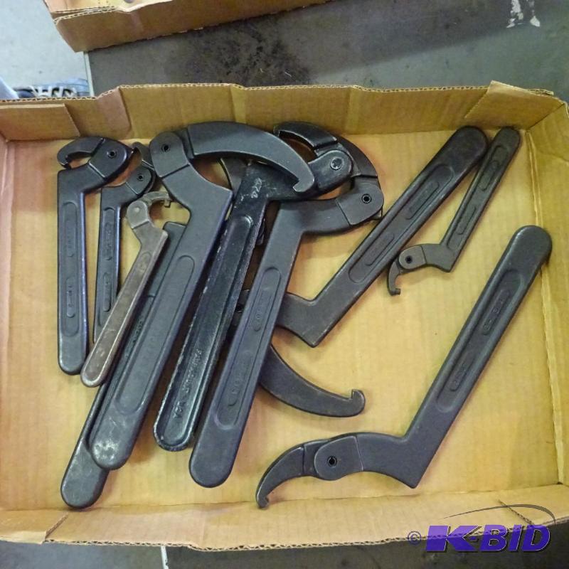 lot 411 image: Pin Spanner Wrenches...