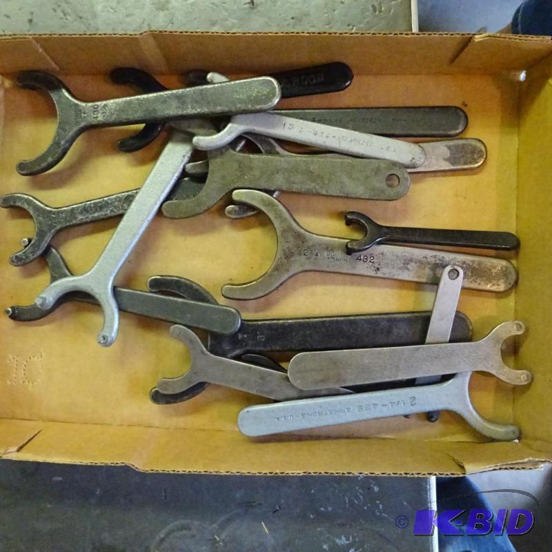 lot 412 image: Misc. Spanner Wrenches...