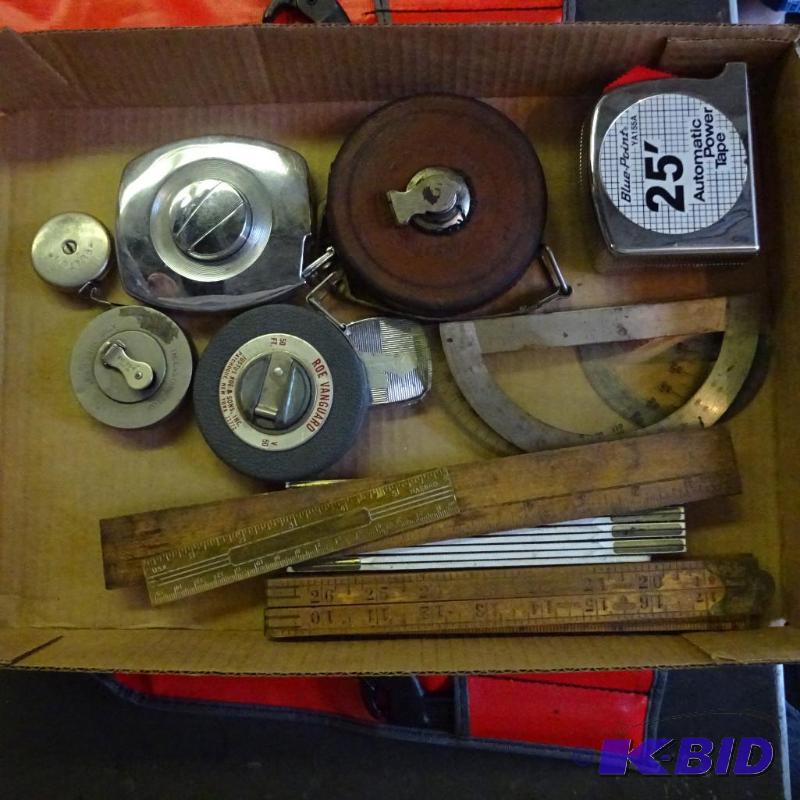 lot 415 image: Tape Measures and Rulers...