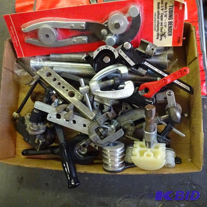 lot 416 image: Tubing Benders, Tubing Flares, Pipe Cutters...