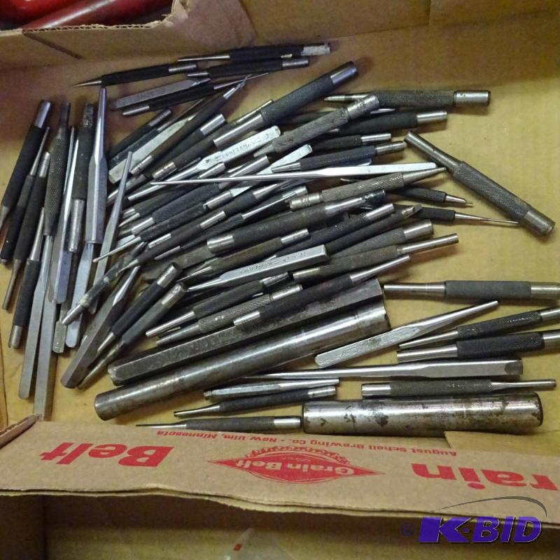 lot 424 image: Misc. Cylender Punches...