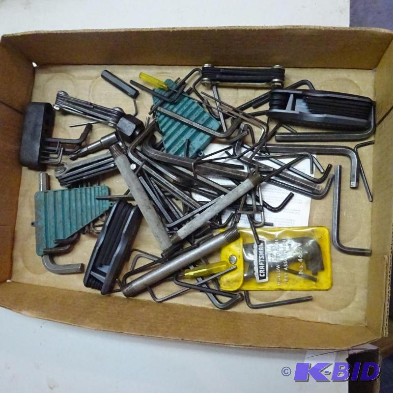 lot 444 image: Misc. Allen Wrenches...