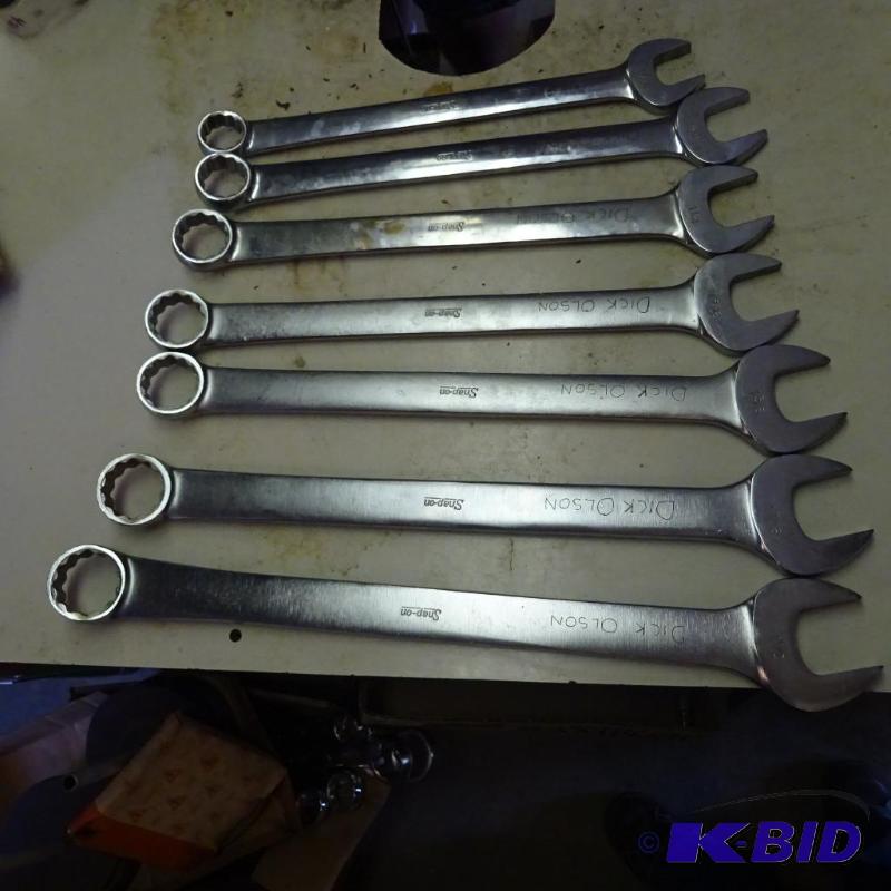 lot 450 image: Snap On 1 12", 1 716", 1 38"...