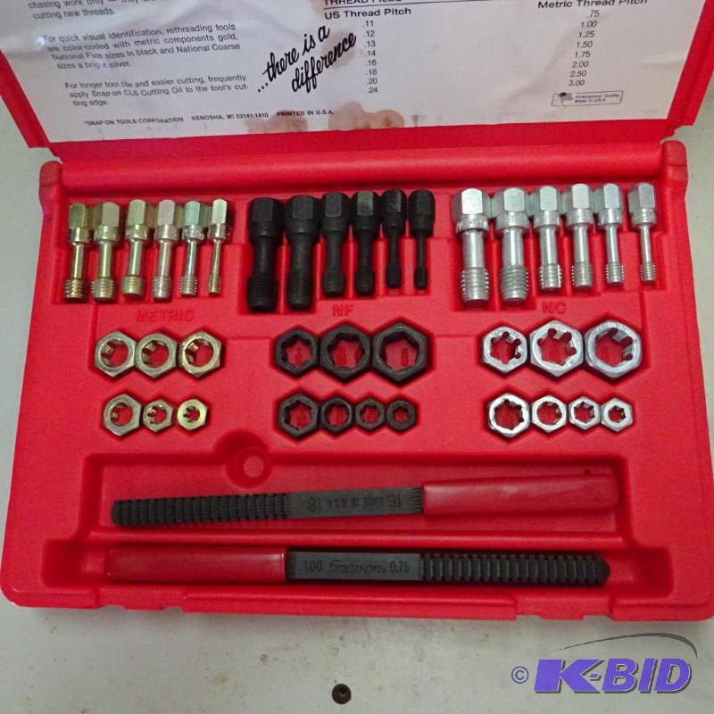 lot 464 image: Snap On Rethreading Set...