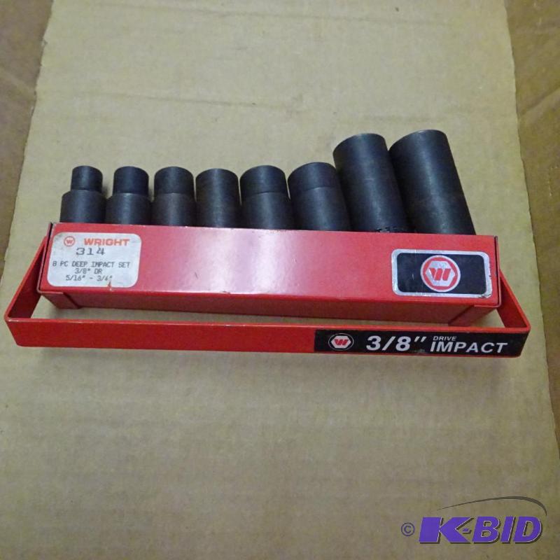 lot 476 image: Wright 38 Impact Deep Sockets...