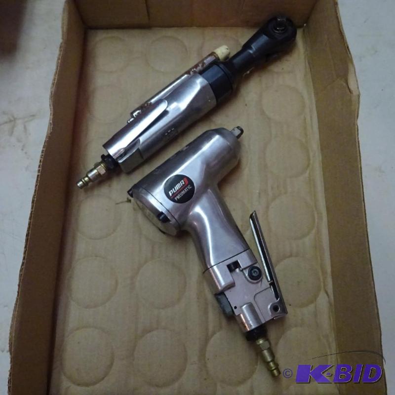 lot 478 image: Puma 38 Impact and Ingersol Rand Air Ratchet...