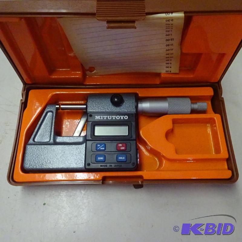 lot 485 image: Mitutoyo Electronic Calier...