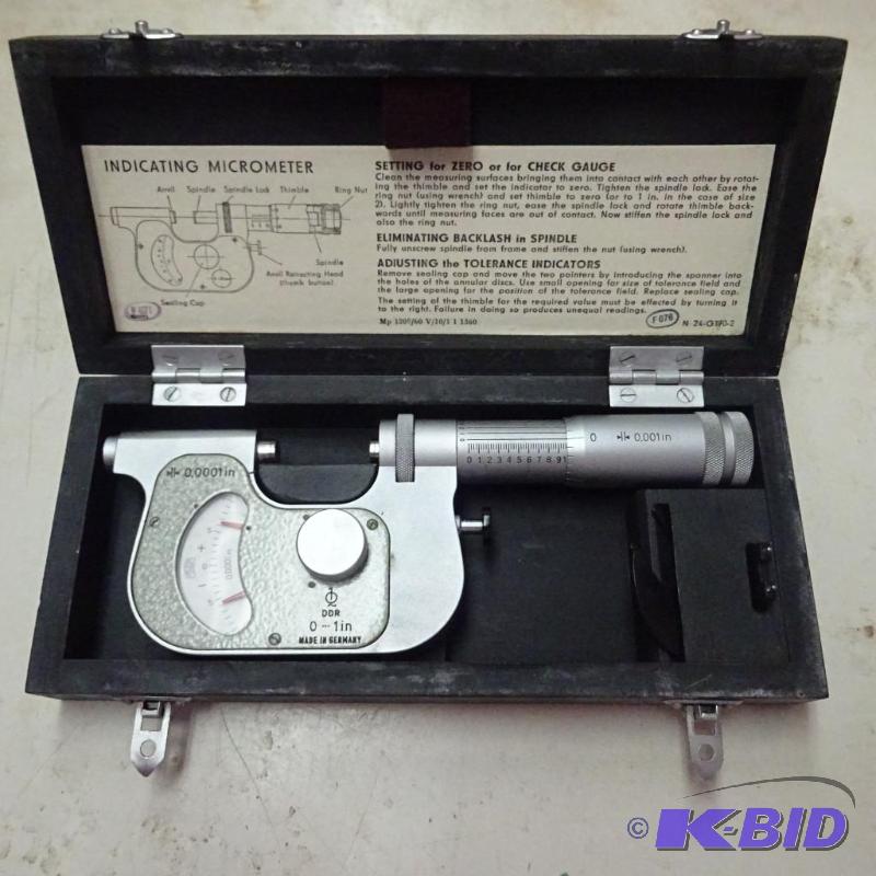 lot 488 image: DDR Micrometer...