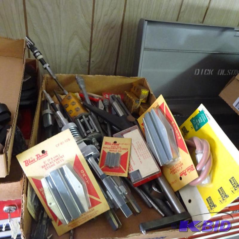 lot 57 image: Box of Misc. Honing Tools...