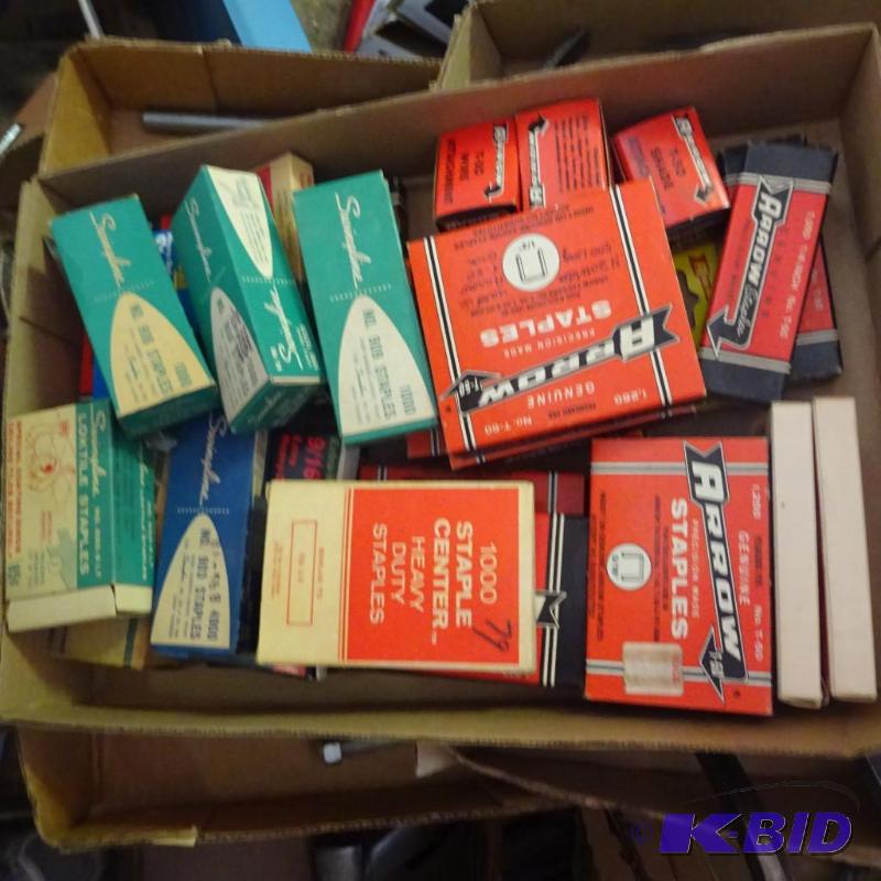 lot 60 image: Misc. Hand Stapler Staples...