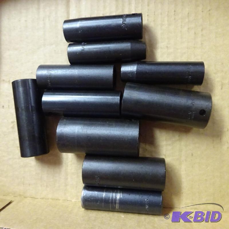 lot 64 image: 12 Drive Deep Impact Sockets...