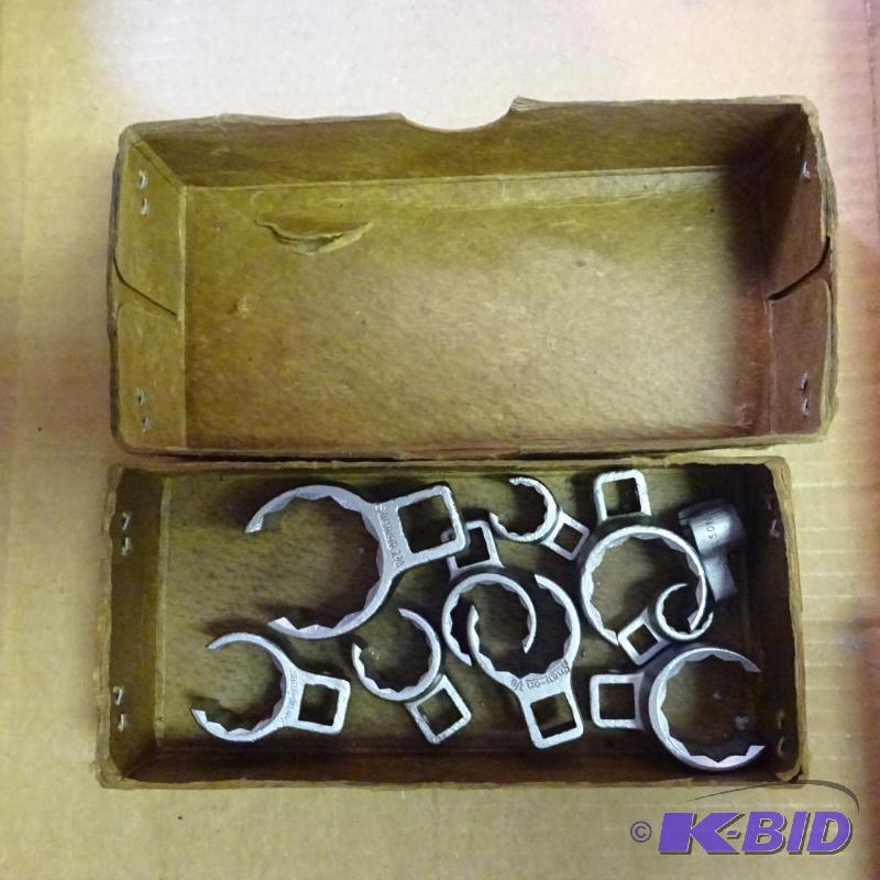 lot 75 image: Snap On Crows Foot Wrench Set...