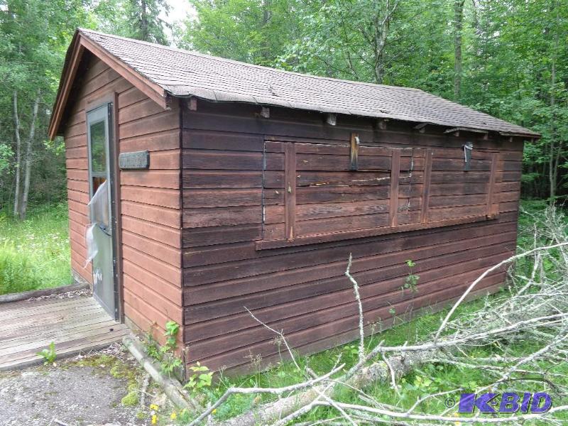 lot 16 image: Small Cabin Open Interior Floor Plan Overall ...