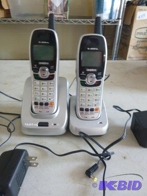lot 103 image: 2 Panasonic 6.0 Plus Cordless Phones...