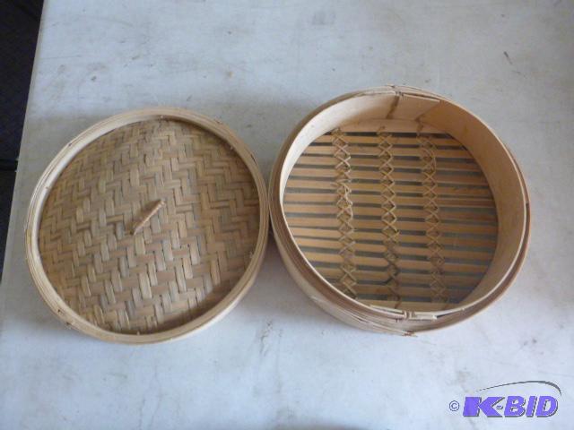 lot 141 image: Bamboo Rice Steamer...