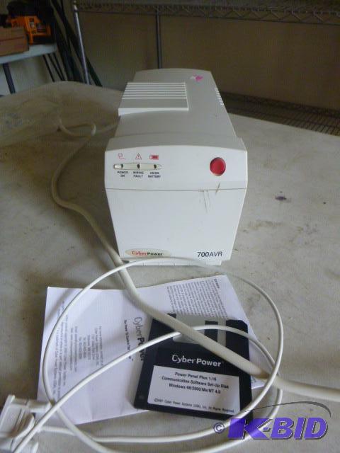 lot 161 image: Cyber Power CPS700 AVR Intelligent Back-Up Po...