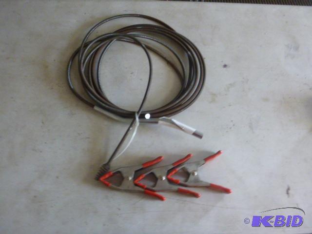 lot 162 image: Snake and 3 Clamps...