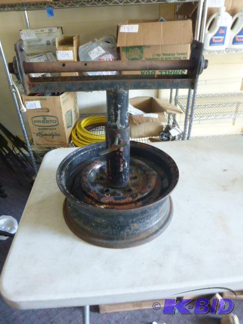 lot 196 image: Homemade Roller Stand...