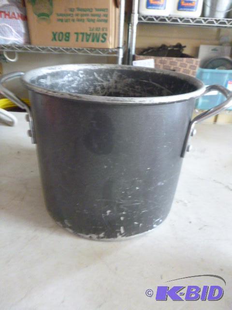 lot 237 image: Large Aluminum Pot...