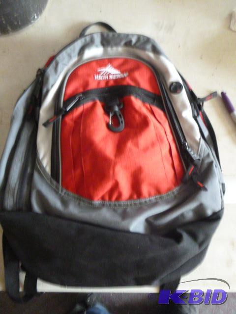 lot 238 image: High Sierra Backpack with Suspension Strap Sy...