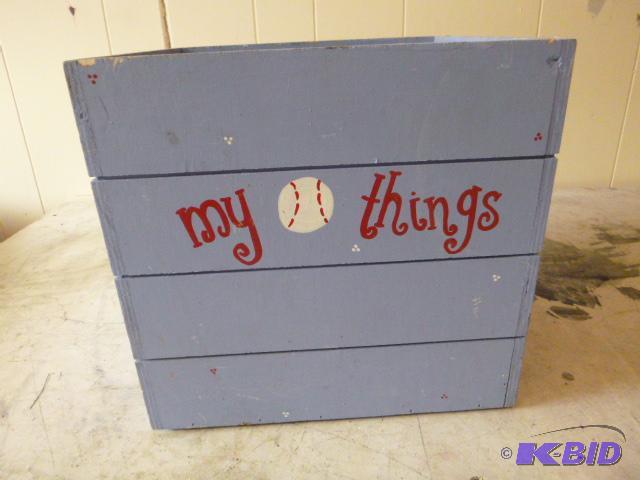 lot 254 image: Small Crate 11" X 12" X 11"...