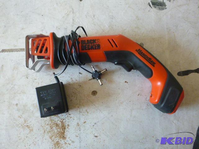 lot 269 image: Black & Decker Cordless Handisaw With cha...